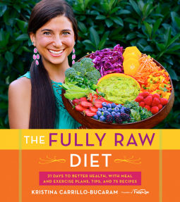 book cover for The Fully Raw Diet