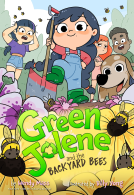 book cover for Green Jolene and the Backyard Bees
