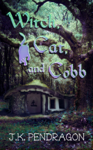 book cover for Witch, Cat, and Cobb