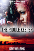 book cover for The Riddle Keeper