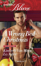 book cover for A Wrong Bed Christmas