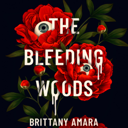 book cover for The Bleeding Woods