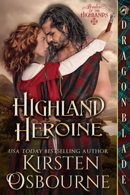book cover for Highland Heroine