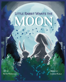 book cover for Little Rabbit Wants the Moon