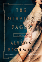 book cover for The Missing Pages