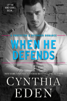 book cover for When He Defends