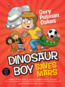 book cover for Dinosaur Boy Saves Mars