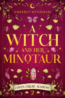 book cover for A Witch and Her Minotaur