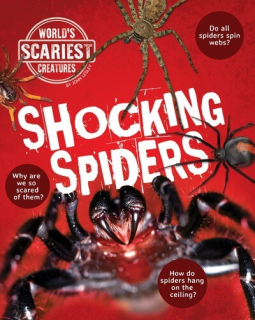 book cover for Shocking Spiders
