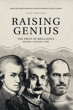 book cover for Raising Genius: Mozart, Einstein, Jobs