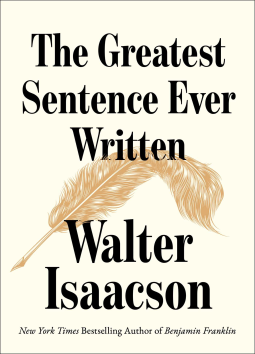 book cover for The Greatest Sentence Ever Written