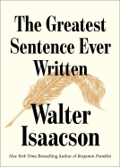 book cover for The Greatest Sentence Ever Written