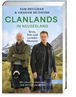 Buchcover für Clanlands in Neuseeland