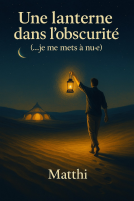 Couverture du livre pour Une lanterne dans l'obscurité