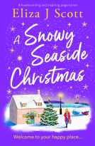 book cover for A Snowy Seaside Christmas
