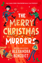 book cover for The Merry Christmas Murders