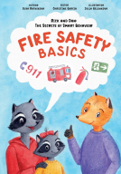 book cover for Rick and Dan: The Secrets of Smart Behavior. FIRE SAFETY BASICS