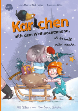 Buchcover für Karlchen hilft dem Weihnachtsmann, ob er will oder nicht (3)