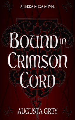 book cover for Bound in Crimson Cord