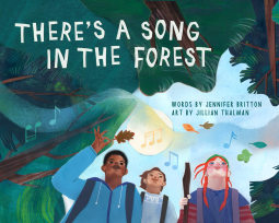 book cover for There's a Song in the Forest (pb)