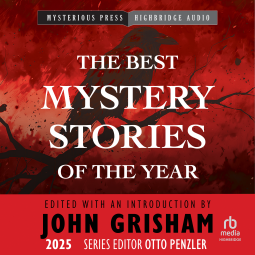 book cover for The Mysterious Bookshop Presents the Best Mystery Stories of the Year 2025