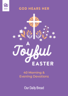 book cover for God Hears Her, A Joyful Easter