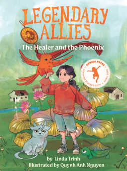 book cover for The Healer and the Phoenix