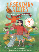 book cover for The Healer and the Phoenix