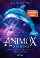 Buchcover für Animox Origins 1. Der verlorene Schatz der Delfine