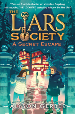 book cover for A Secret Escape (The Liars Society #3)