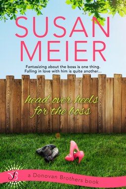 book cover for Head Over Heels for the Boss
