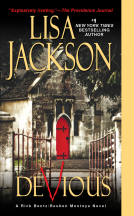 book cover for Devious