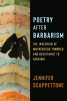 book cover for Poetry After Barbarism