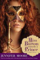 book cover for Miss Burton Unmasks a Prince 