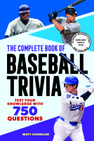 book cover for The Complete Book of Baseball Trivia