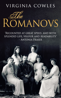 book cover for The Romanovs