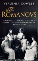 book cover for The Romanovs