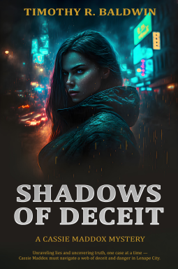 book cover for Shadows of Deceit: A Gritty Noir Mystery of Corruption and Betrayal