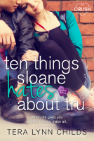 book cover for Ten Things Sloane Hates About Tru