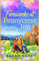 book cover for Fireworks at Pennycress Inn
