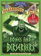 book cover for Bones and Berserkers (Nathan Hale's Hazardous Tales #13)