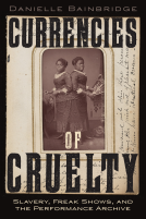 book cover for Currencies of Cruelty
