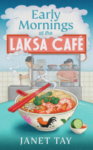 book cover for Early Mornings at the Laksa Cafe