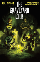 book cover for The Graveyard Club