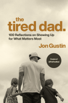 book cover for The Tired Dad.