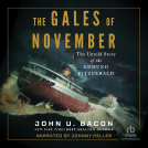 book cover for The Gales of November