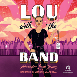 book cover for Lou with the Band