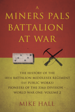 book cover for A Miners Pals Battalion at War
