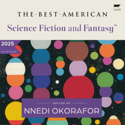 book cover for The Best American Science Fiction and Fantasy 2025