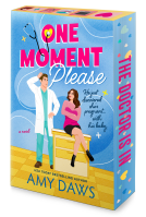 book cover for One Moment Please